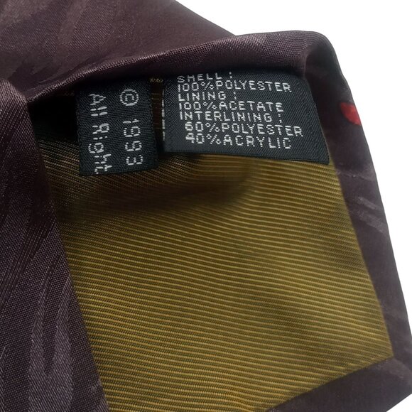 Men's Tie Molto Yogi Bear Patriotic American Flag Fireworks Design Cartoon Tie - Picture 10 of 12